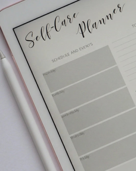 Digital Self-Care Planner
